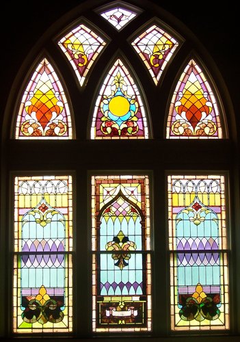 Stained glass windows